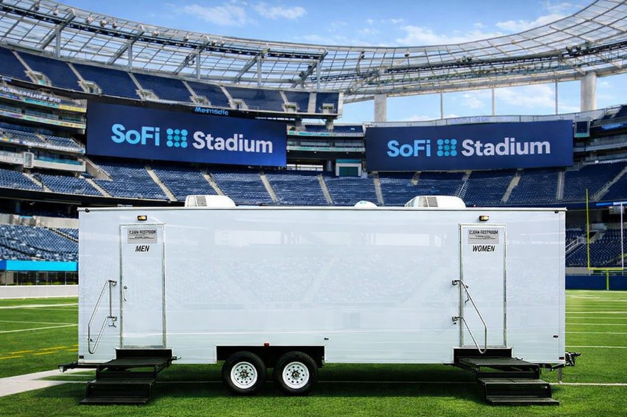 Best restroom trailers for sports venues