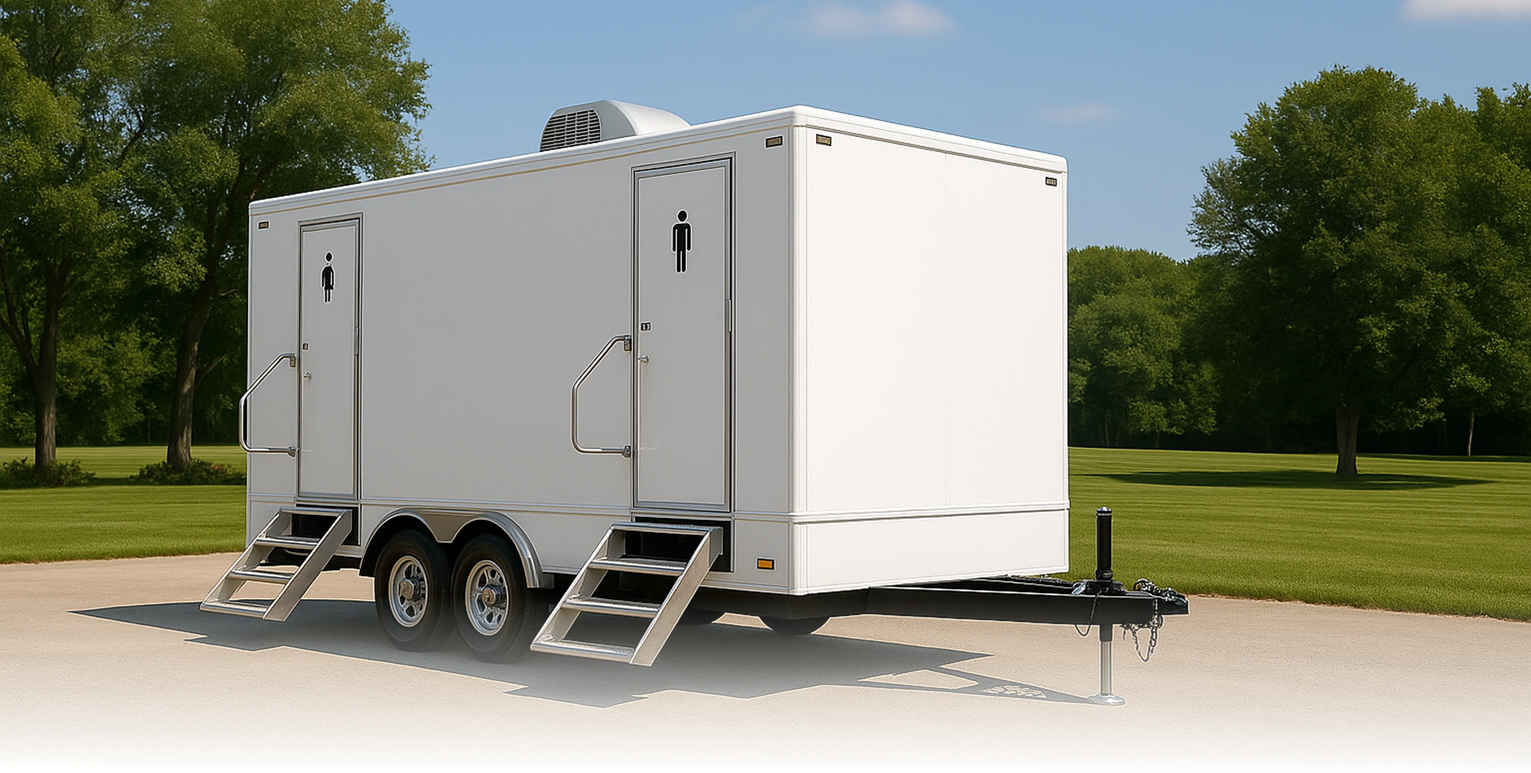 The Essential Guide to Restroom Trailers for Outdoor Weddings